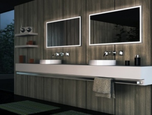 Super Tech In Your Bathroom - LED Mirrors