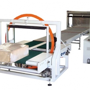 Single Stretch Wrapping Machine and Auto Packing Line Utilized