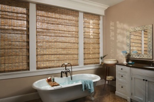 bathroom window coverings