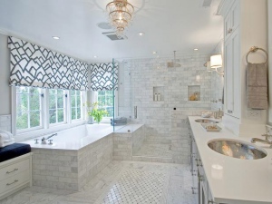 bathroom window treatments