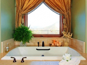 bathroom window treatments ideas