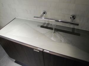 concrete bathroom sinks