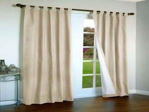 curtains to cover a sliding glass door