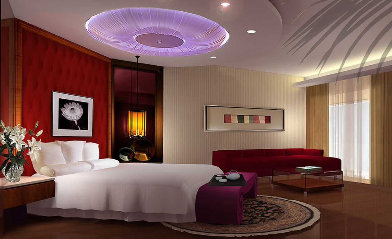 modern bedroom ideas with unique ceiling lighting lamps ideas