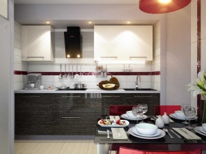 modern kitchen decoration for small space