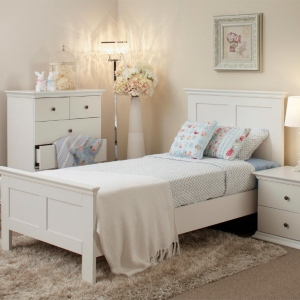 simple white childrens bedroom furniture