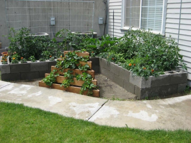 square landscape blocks
