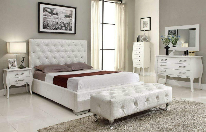 white bedroom furniture decorating ideas
