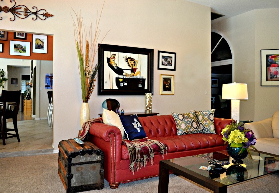 Furniture Layout For A Florida Home