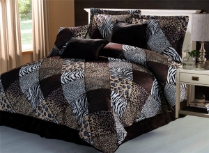 cheetah print comforter