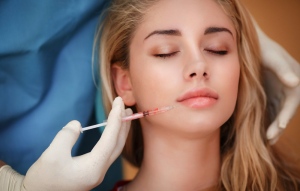 woman part of botox training