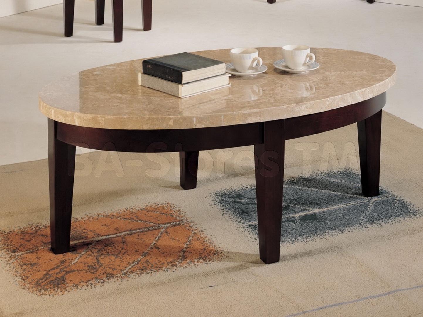 3.Oval_Marble_Coffee_table | AmazingONLY.com