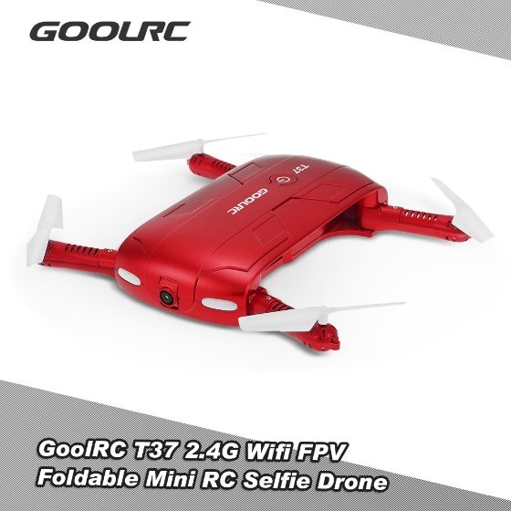Fly by The GoolRC T37 – A Foldable Mini Quadcopter