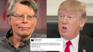 Stephen King Says Trump Is Worse