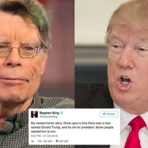 Stephen King Says Trump Is Worse