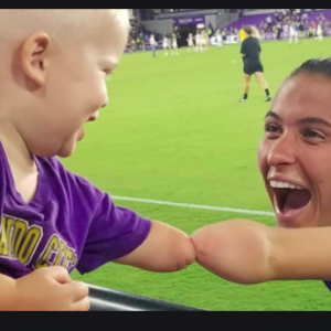 soccer player share Photo: similarity with one-year-old fan goes viral