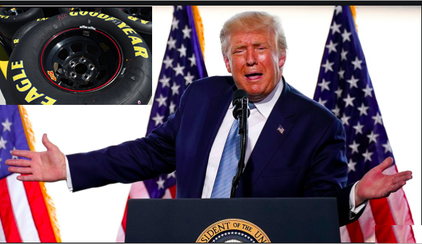 Trump calls for boycott of Goodyear Tires