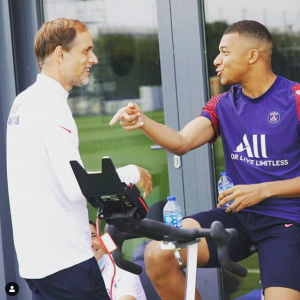 Thomas Tuchel and #mbappe